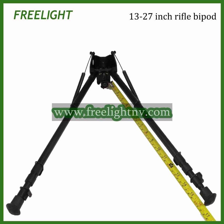 13-27 inch Foldable Arms Fixed Non Pivot Shooting Bipod Harris Style