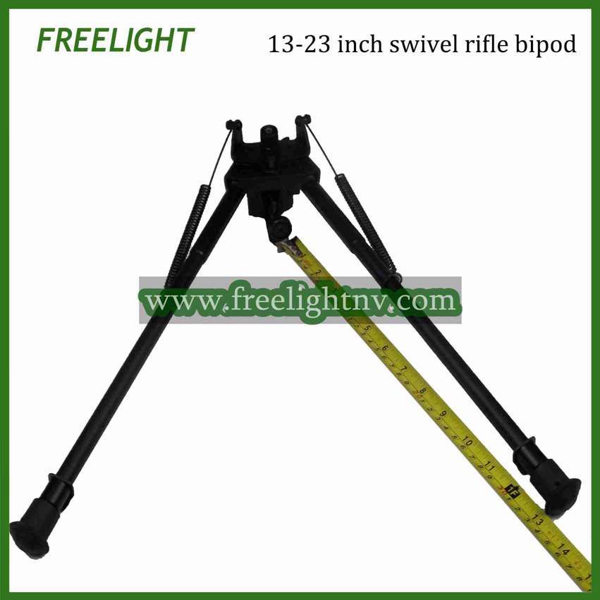 13-23 Inch Tactical Pivot Notch Leg Swivel Stud Rifle Mount Harris Style Bipods