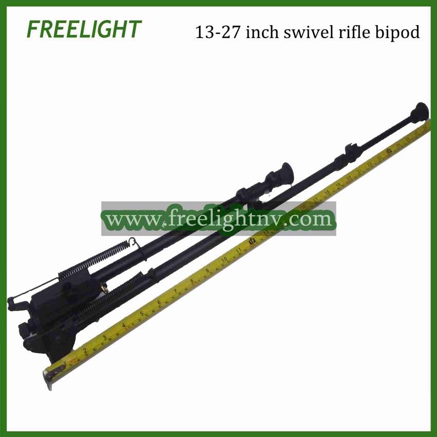 13-27 Inch Harris Style Pivot Model Bipod With Notches And Swivels