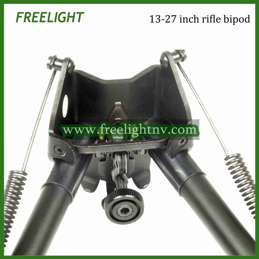 13-27 inch Foldable Arms Fixed Non Pivot Shooting Bipod Harris Style