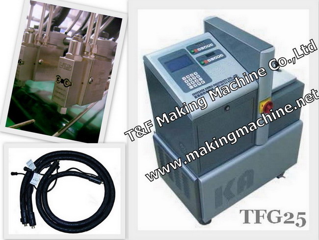 hot melt adhesive applicator, hot melt adhesive machine, gear pump type