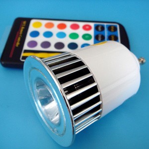 GU10 5W RGB LED spotlight