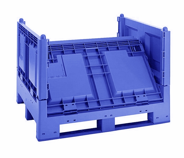Folding container mould