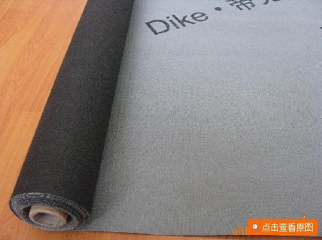 Dike breathable roofing membrane