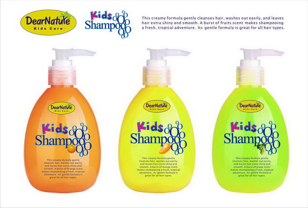 kids shampoo