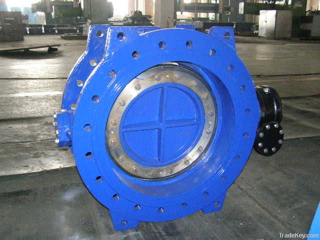 double flange eccentric Butterfly valve