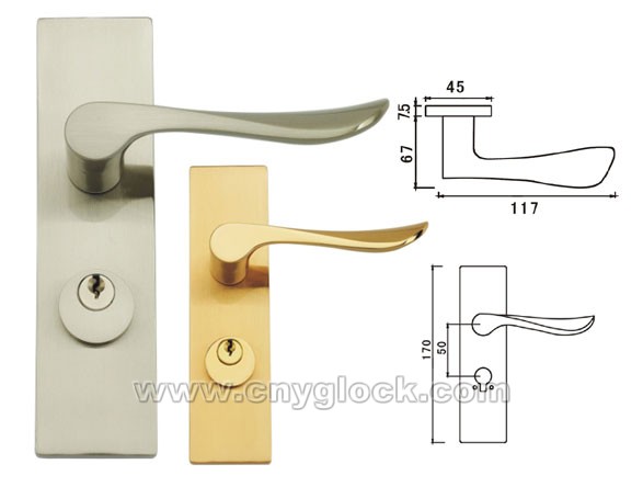 Zinc alloy-Handle lock