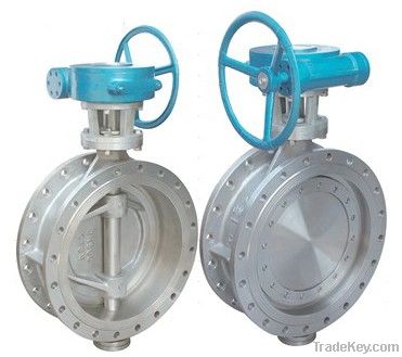 Gear Box  Flanged Type Soft Sealing Butterfly Valve
