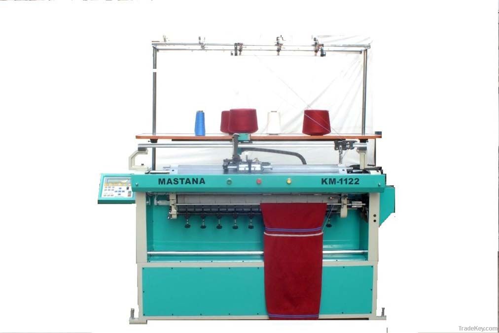 Semi Computerised Sweater Flat Knitting Machine
