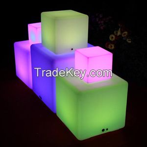 Wifi Controlled 10~80 cm Led Light Plastic Cube