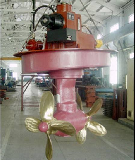 Azimuth rudder propeller