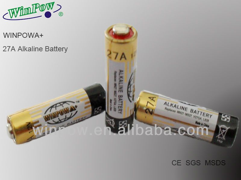 12V A27 Battery from pro manufacturer