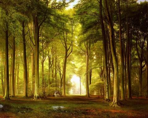 classic landscape oil painting