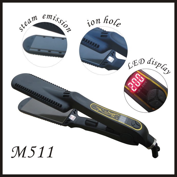 hot sell Steam emission hair straightener