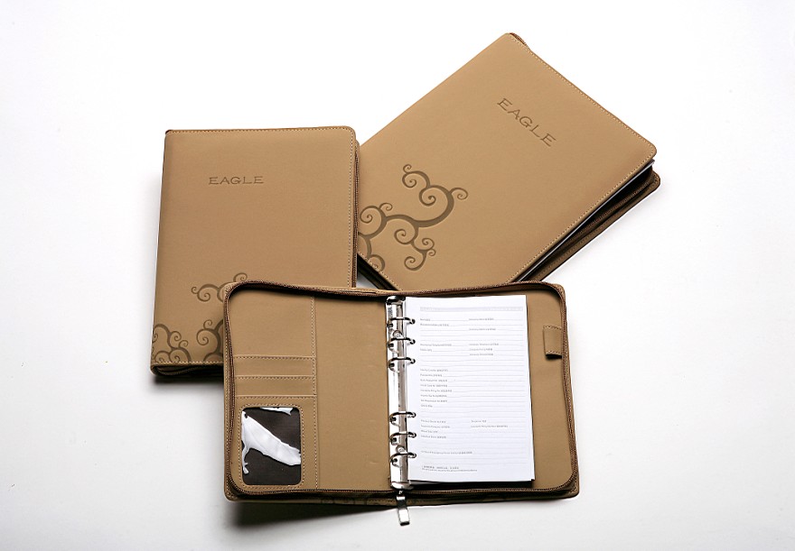 leather notepad