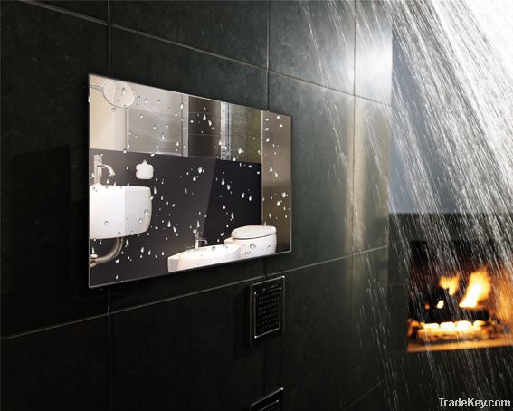 perfect 19 inch waterproof bathroom led mirror tv