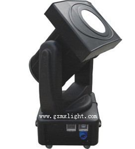 Moving head to change color search light