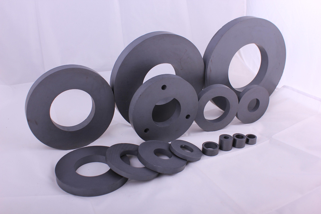 permanent hard ferrite ring magnet