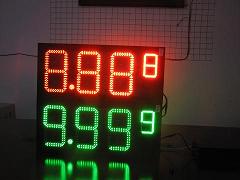 led gas price  sign