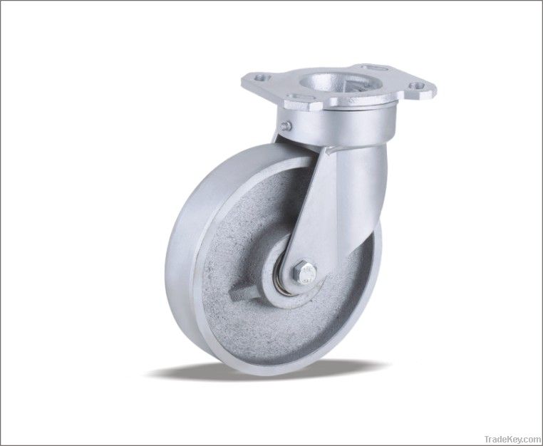 Swivel Caster with Cast iron wheel