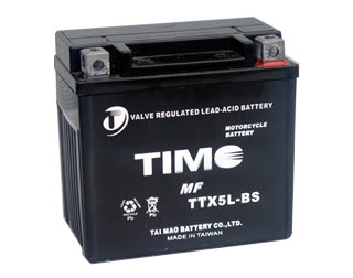 MF motorcycle battery TTX5L (Petent Structure. Good Quality)