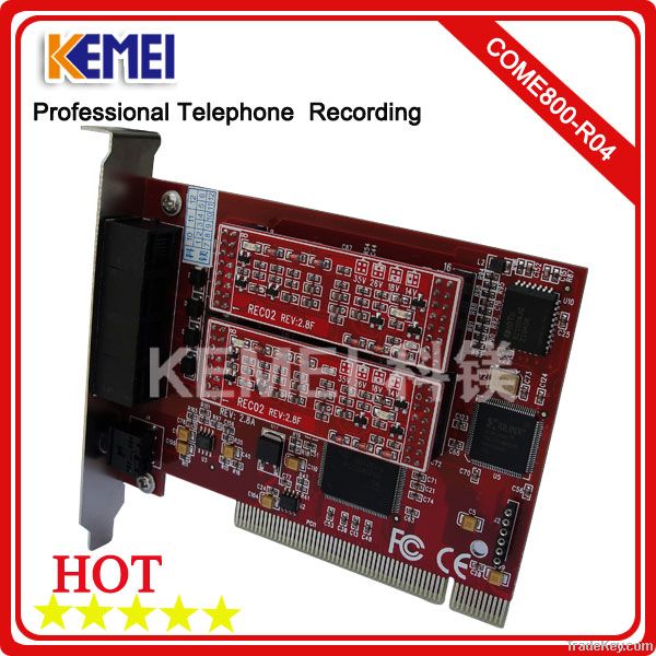 Telephone Recording Card