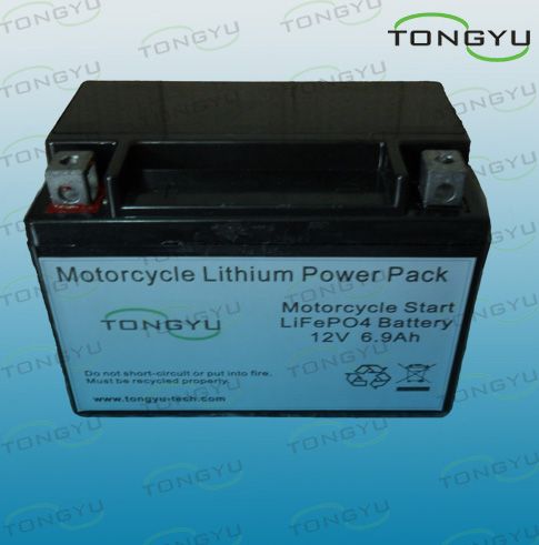 12V 6.9Ah Lithium LiFePO4 Starter Battery 26650 4S3P For Motorbike, Motorcycle