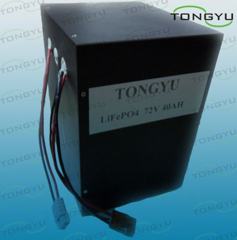 72V 40Ah LiFePO4 EV Lithium Battery for Electric car, LEV