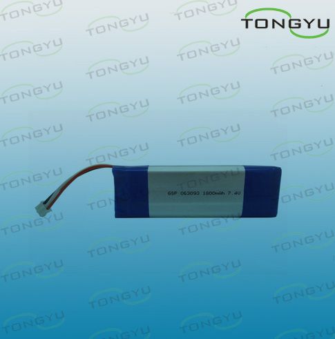 063093/603093 Li-Ion Lithium Polymer Battery Cell For Cordless Phone,7.4V 1800mA