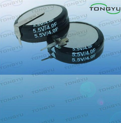 Button Super Capacitor 5.5V 4FC