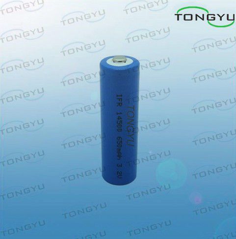 3.2V 650mAh LiFePO4 Rechargeable Battery Low Self-discharge For Bike Lights