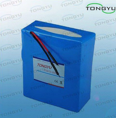 High Performance LiFePO4 Rechargeable Battery 12V 24Ah For Electric Drill / Electric Screwdriver