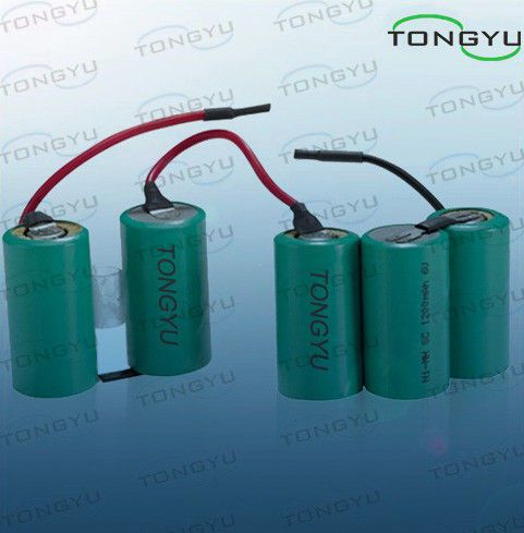 1200mAh SC Size Nimh Rechargeable Battery Ni-MH 6V For Airsoft