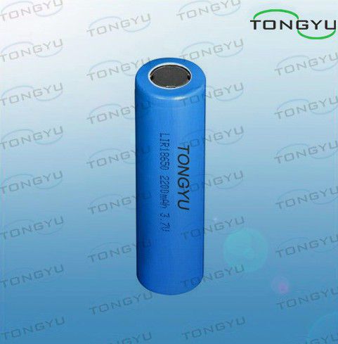  Lithium Ion Rechargeable Batteries 3.7V 2200mAh For Mining Lamp / Electric Mower