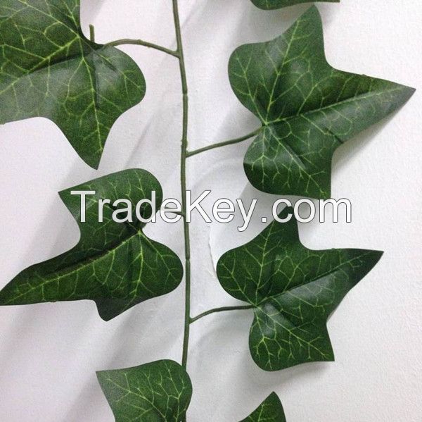Artificial flower. High quality silk ivy vine garland decoration