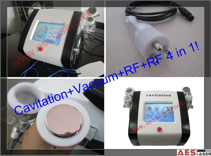 AES-SLIM ANGEL(Cavitation+MonoPolar RF+ Tripolar RF+Vacuum All in 1 machine)