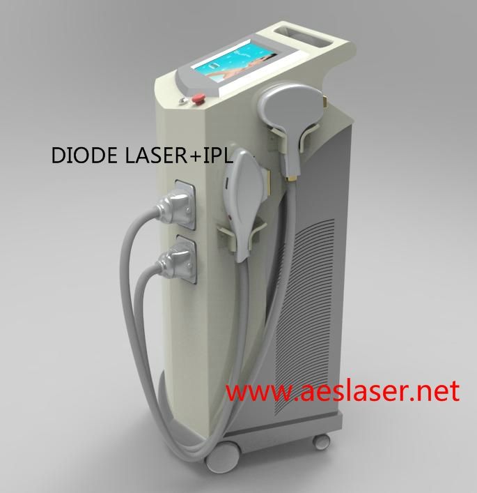 AES-HR808, Diode Laser + IPL for Hair removal and unwanted hair!