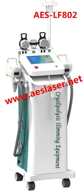 AES-LF802( Cryolipolysis fat freeze, Vacuum, Cavitation, RF, Radio Frequency, Liposuction)