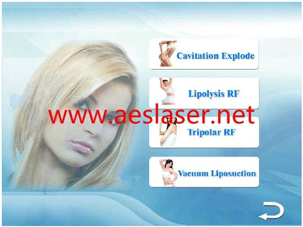 Cavitation, RF and Vacuum(Multi-Functional) for lose fat and wrinkle removal