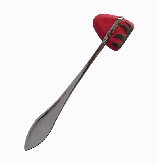 Reflex hammer in strawberry shape