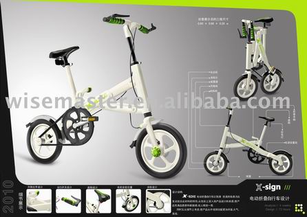 Foldable electric bicycle / bike