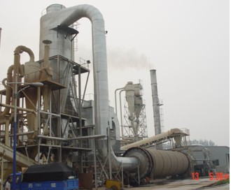Particle board plant