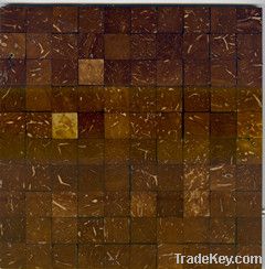 coconut mosaic table top
