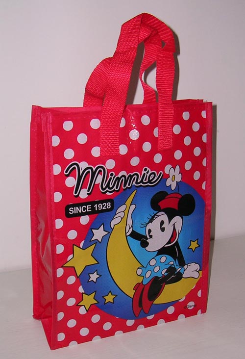 Lamination shopping bags with PP woven