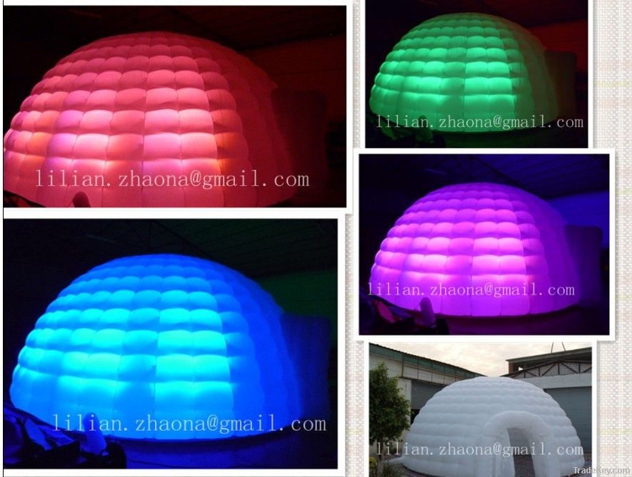 outdoor use  inflatable dome