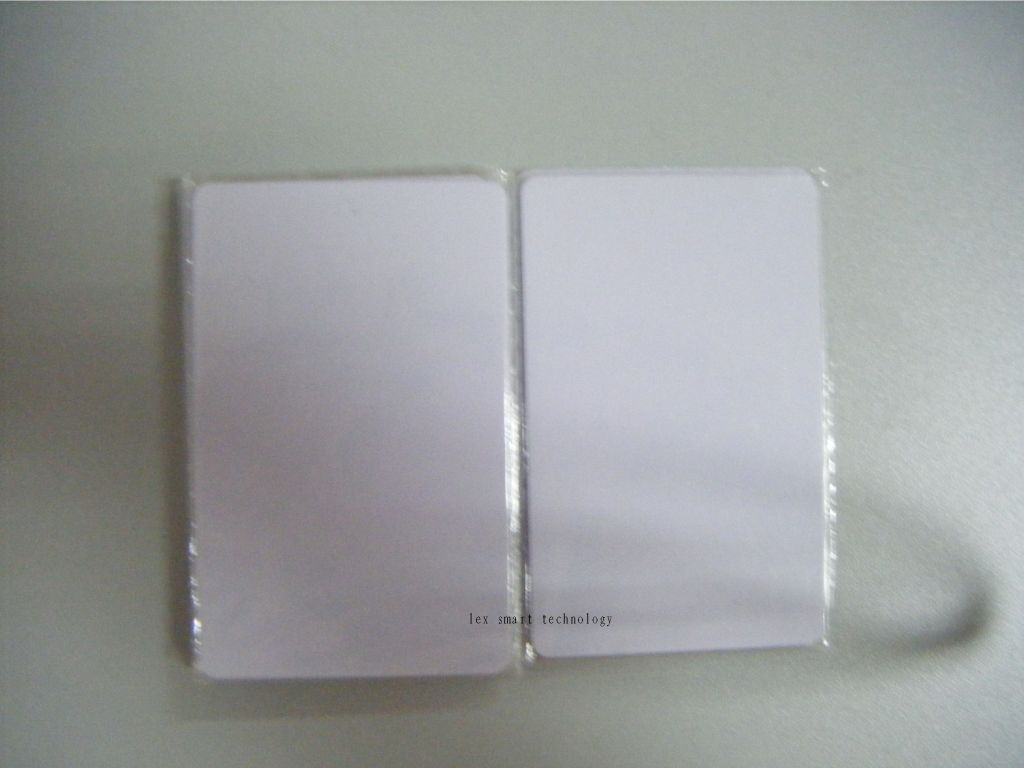 rewritable 1k blank nfc smart card with plastic bag