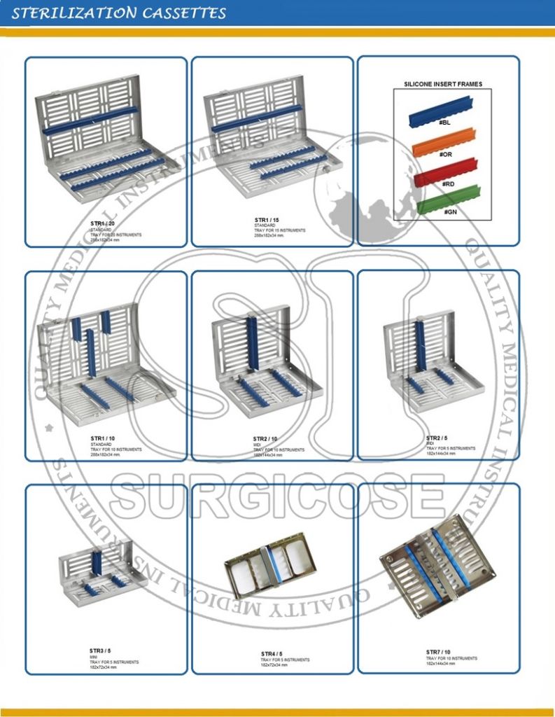 Sterilization Cassettes S/S