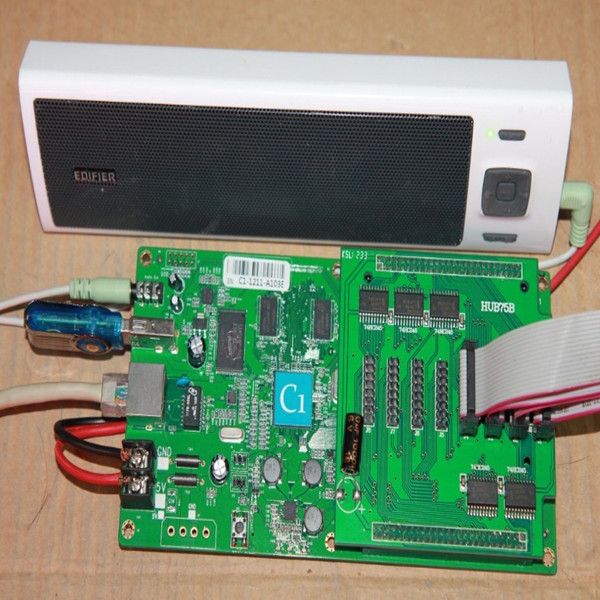 rgb asynchronous led video display control card HD-C1