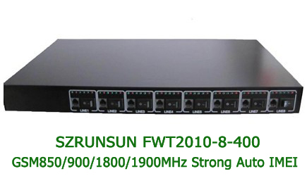 FWT2010-8-400 GSM FWT/Gateway Strong Auto IMEI