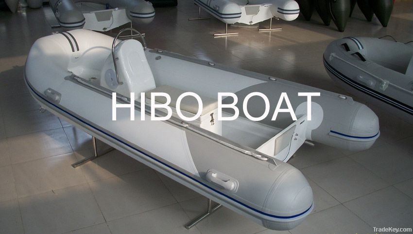 3.6M inflatable RIB boat with jockey console